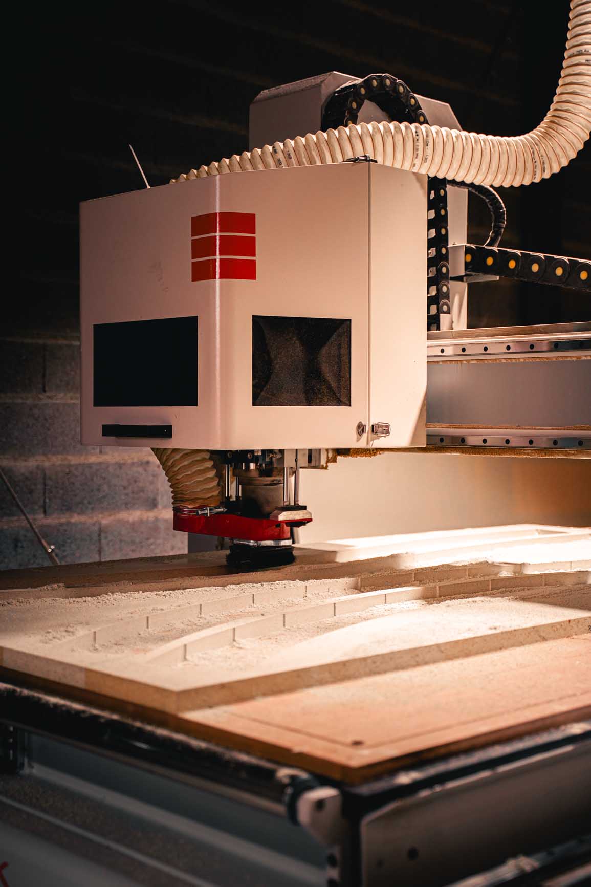 Machine CNC 3 axes Arcane Design - Atelier de fabrication équipé